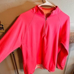 Hot pink athletic jacket